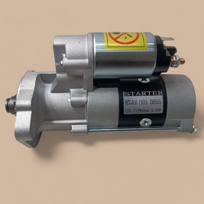 Isuzu 12V 11T Starter Motor M008T77071 8973494020 Compatible for Isuzu Engine 4JB1 CASE Excavator CX75 CX75SR