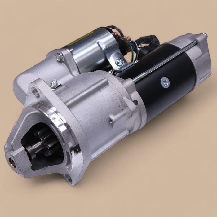 JCB 24V 9T Starter Motor 714/24400 Compatible for JCB JS130 JS110 JS150LC JS150W JS130W JS180 JS175W JS160 JS145W JS160W JS160