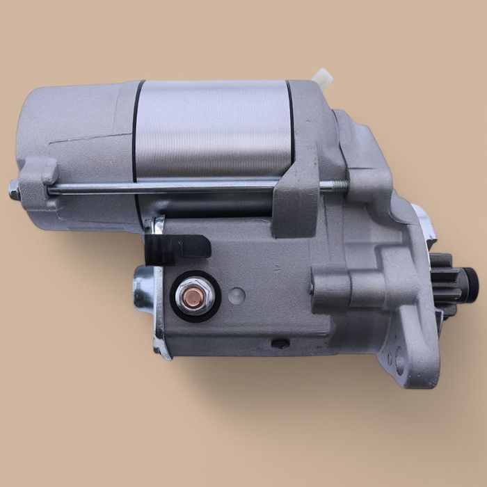 Kubota Starter 1J730-63010 Compatible for Kubota Loader SSV65 SSV65C Excavator U48 U55