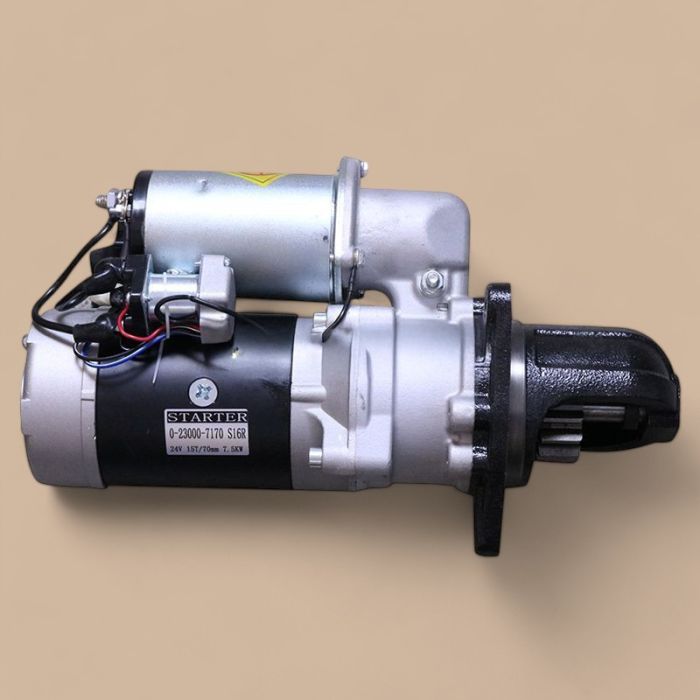 Mitsubishi Start Motor 37766-30200 Compatible for Mitsubishi Engine S6R S12R S16R Generator S16R-PTA