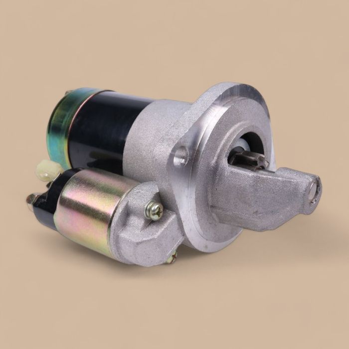 Komatsu 12V 9T Starter Motor YM119255-77010 Compatible for Komatsu Engine 3D74E-N3A 3D74E-N3AB Skid Steer Loader SK04J-2