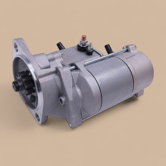 Bobcat 12V 10T Starter Motor 7253205 6681858 Compatible for Bobcat Excavator E25 E26 E27 E27Z E32 E37 E42 E45 E50 E55 E85