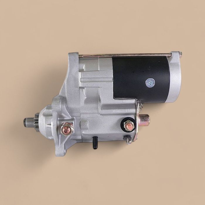 Caterpillar 12V 10T Starter Motor 111-9860 0R-4318 105-3133 Compatible for Caterpillar CAT Engine 3114 3046 Loader 446B 446D
