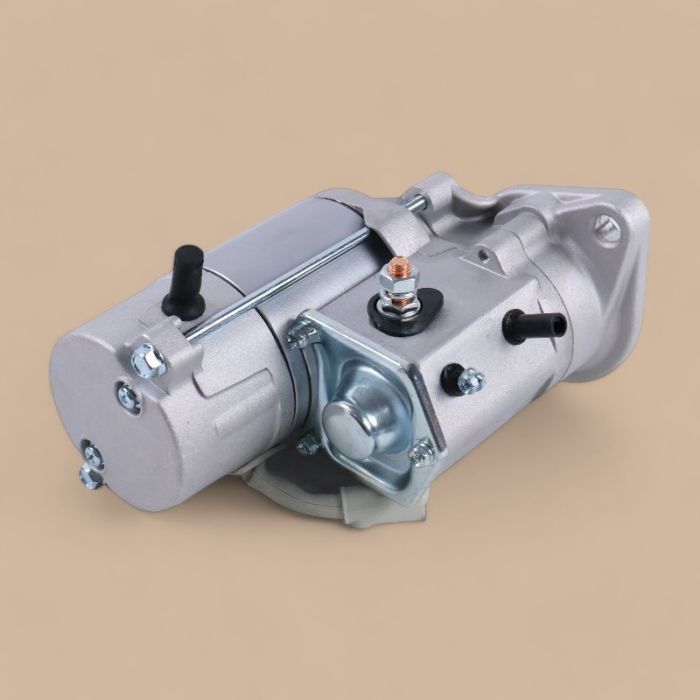 Kubota 2.0KW 12V 9T Starter Motor 15425-63010 Compatible for Kubota Excavator KX121 KX161 Wheel Loader R510 R520 R520S