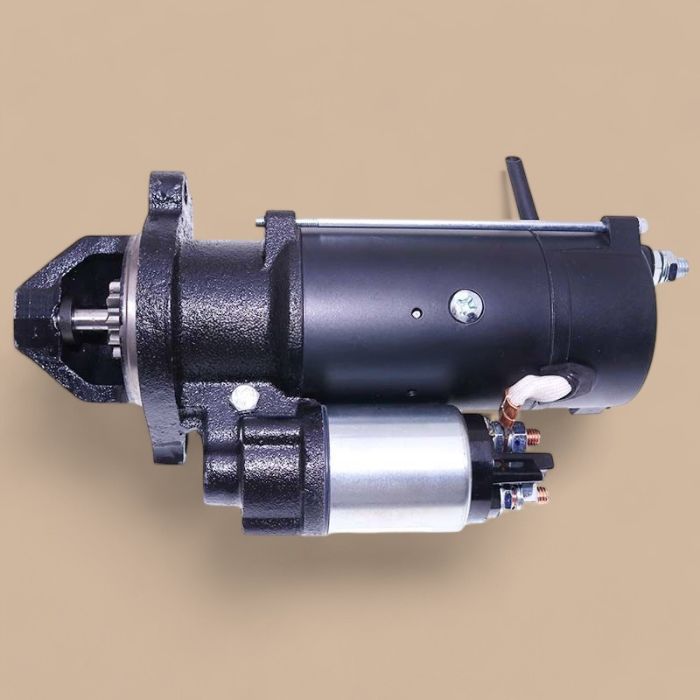 JCB 12V Starter Motor 320/09346 IS1105 Compatible for JCB Engine 444 Loader 2CX 3CX 4CX 225T Excavator JS220