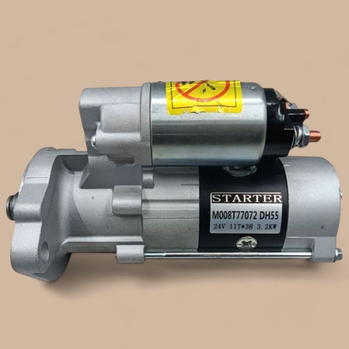 JCB 24V 11T Starter Motor 714/34500 Compatible for JCB Excavator JS70 JZ70