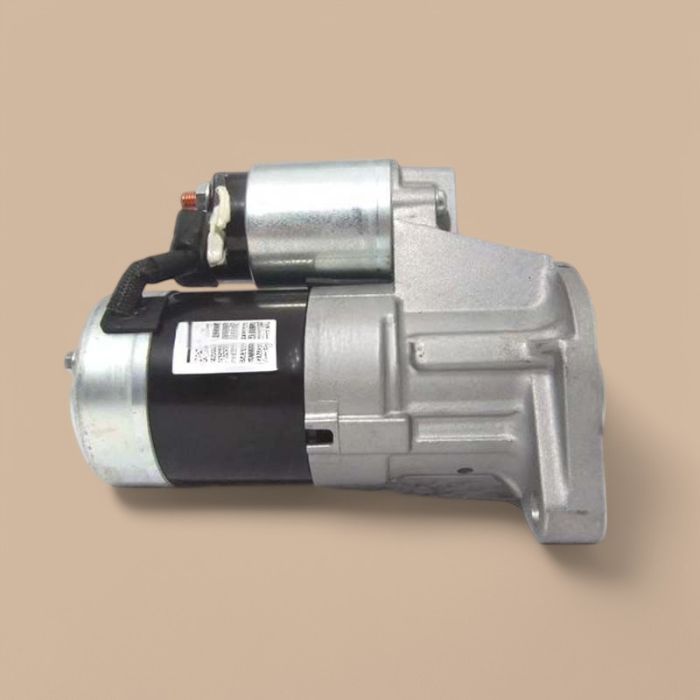 Mitsubishi Starter Motor 32B66-10100 Compatible for Mitsubishi Engine S6S S6K-T Forklift FD35-70 FD35-50T9 FD60-100 Z8