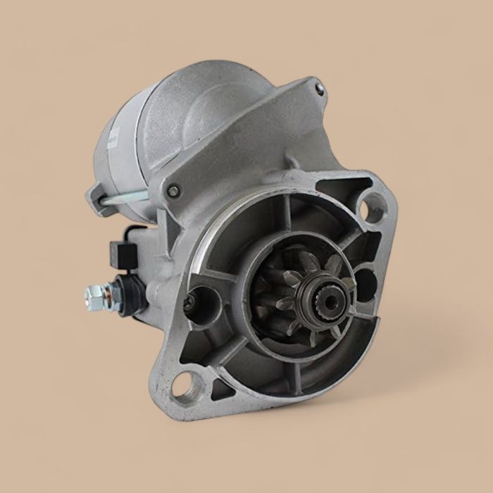 Kubota 12V 9T Starter Motor 16661-63011 16661-63015 Compatible for Kubota Engine V2203 Carrier Trailer Refrigeration Unit Extra