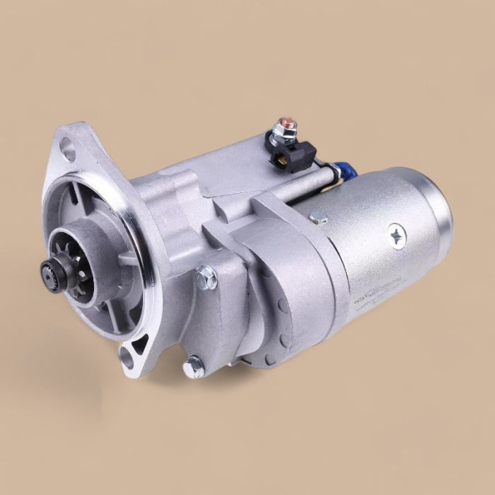 Hitachi 12V 9T Starter Motor 8971128652 Compatible for Hitachi Excavator EX55UR-3 ZX27U ZX30U ZX35U ZX40U ZX50U ZX55UR ZX55UR-HHE