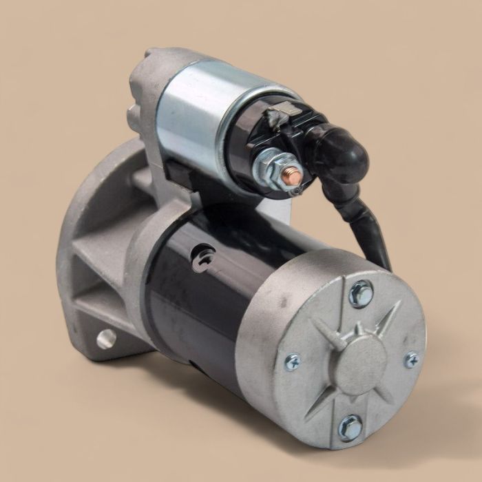 Nissan Starter Motor 23300-80G00 Compatible for Nissan Navara D22 2.7L 3.0L 3.2L