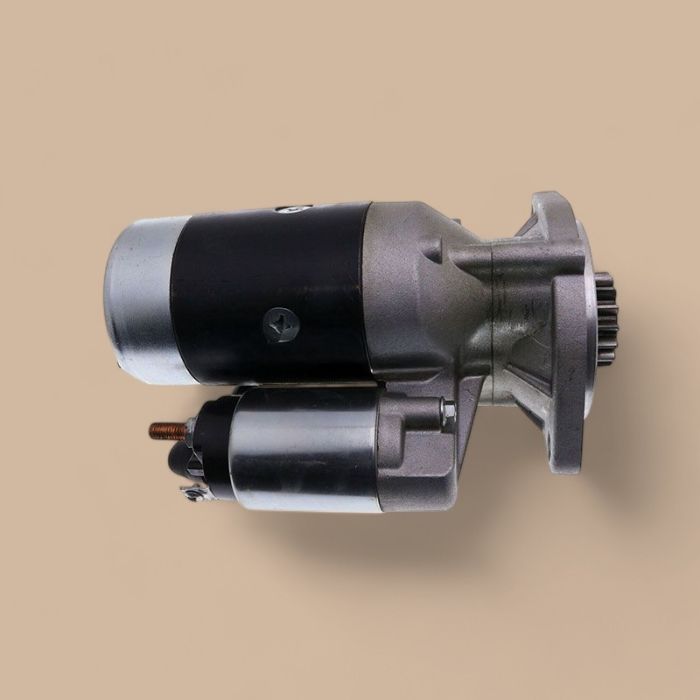 Komatsu 12V 15T Starter Motor YM17100877010 Compatible for Komatsu Engine 3D78N-1 3D84-2 3D78AE-3 Wheel Loader WA20-2
