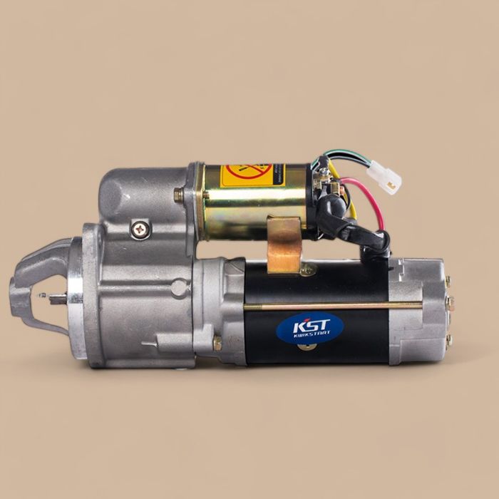 Komatsu Auto Spare Parts Car Starter Motor 60081-33111 Compatible for Komatsu Engine 4D95 Caterpillar CAT Excavator EX120