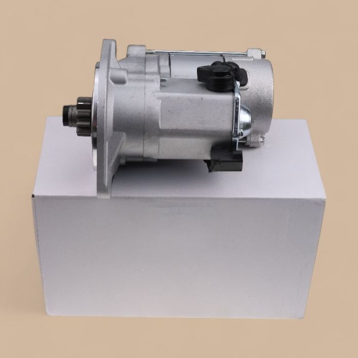 Yanmar 12V 11T Starter Motor 119620-77011 Compatible for Yanmar Engine 3TNE74 3TNA72 John Deer Tractor 430 455 755 756
