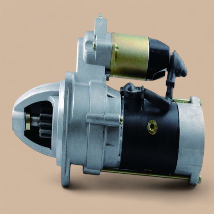 Isuzu For Hitachi Excavator EX200-3 Isuzu Engine 6BD1 Starter Motor 1-81100-197-0 With 3 Install Hole