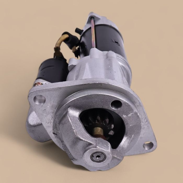 Komatsu 24V 11T Starter Motor 600-813-3320 Compatible for Komatsu Engine 6D95L S6D95L-1 6D95L-1 Excavator PC100-3 PC120-3 PC150LC-3 PW100-3 Motor Grader GD511A-1