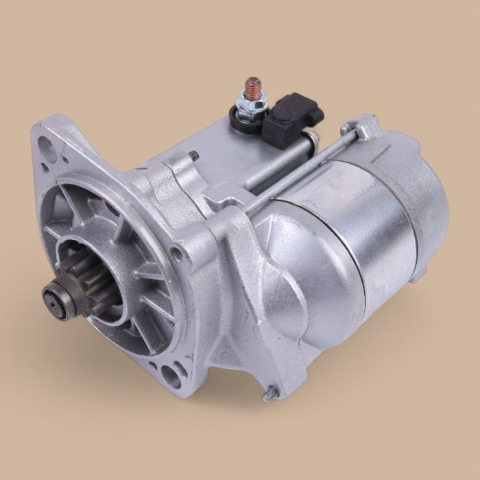 John Deere 12V 1.2KW 9T Starter Motor M810337 Compatible for Yanmar Engine 3TNM74F John Deere Tractor X495 X595 X740 X744 X748