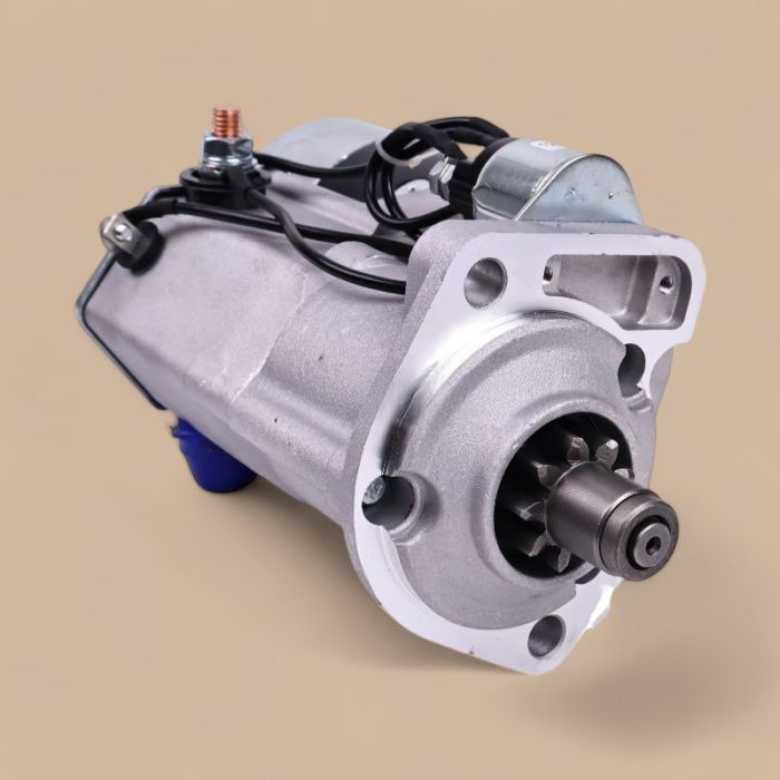 Kubota 12V Starter Motor Assembly 1J552-63010 Compatible for Kubota Track Loader SVL90 SVL90-2 SVL90-2C SVL90C