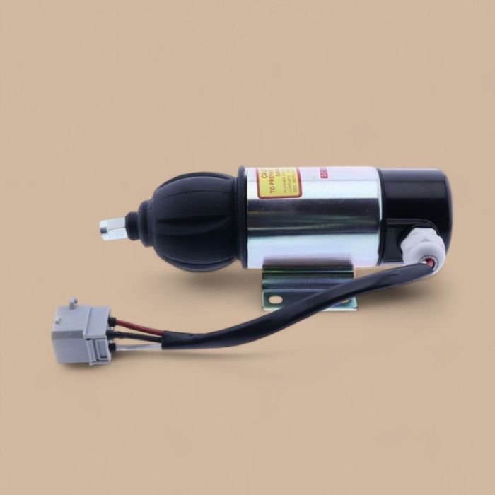 Volvo 12V Stop Solenoid 3826743 Compatible for Volvo Penta Engine TAD730V TD61ACE TD61AP TD630ME TMD31A MD31A DP-A