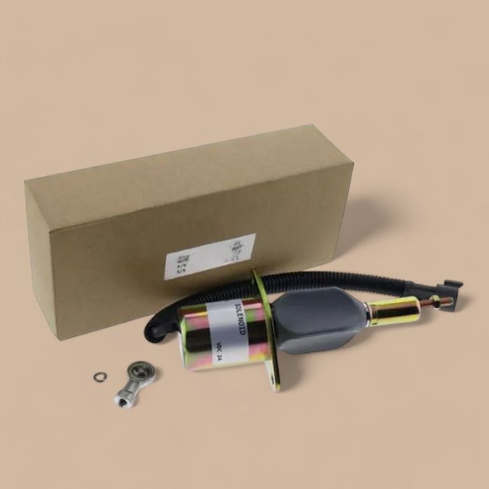 Komatsu 24 V Diesel Engine Shutoff Solenoid 6742-01-2310 Compatible for Komatsu D68ESS-12 D61EX-12 D61E-12 D61PX-12 Engine SA6D114 S6D125E