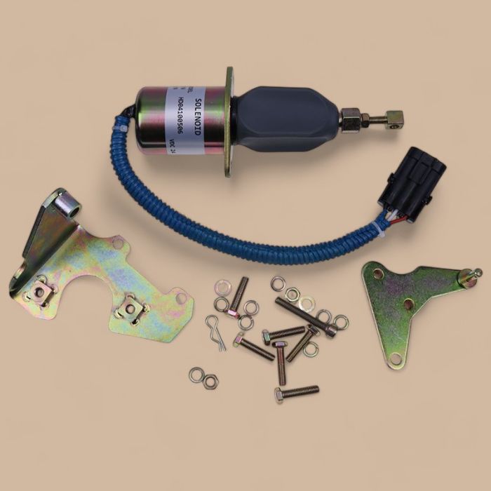Cummins 24V Stop Solenoid 1752ES SA-4026-24 Compatible for Cummins 6BT Engine