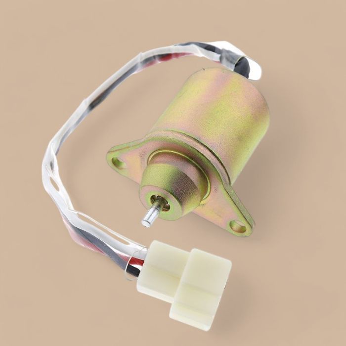 Yanmar 12V Fuel Shut Off Stop Solenoid Valve 2503531 Compatible for Yanmar Cummins Excavator