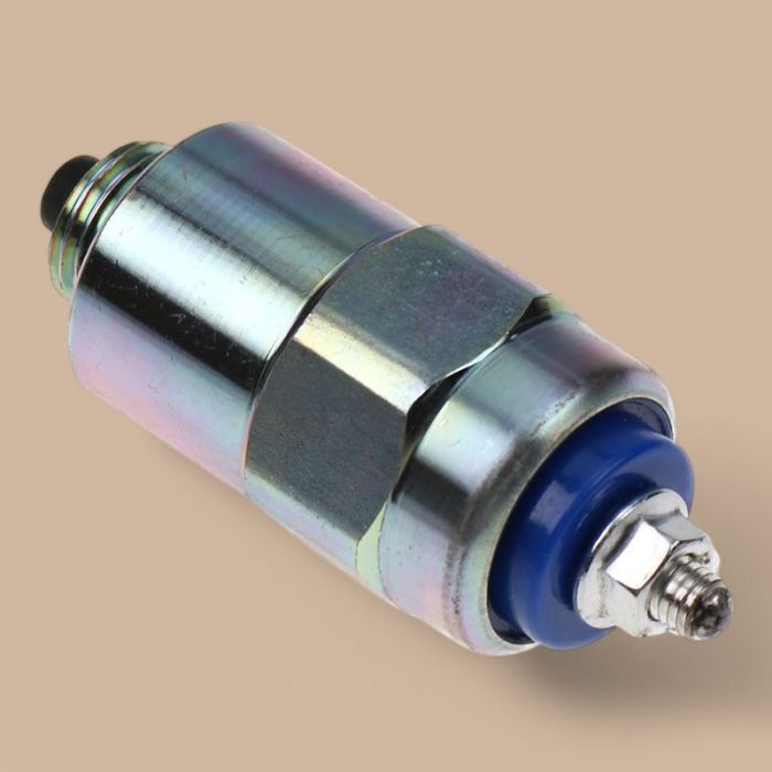 CASE 12V Fuel Shut Off Solenoid 83981012 Compatible for CASE Engine 6-590 Loader 580G 680K Tractor WDX901 Power Unit RPZ65