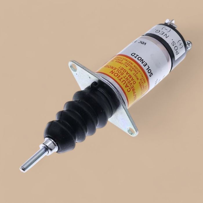 John Deere 12V Fuel Shutoff Solenoid AM108771 AM108772 Compatible for John Deere Lawn Tractor 425 430 445 455 GT242 LX172 LX173 LX176 LX178 LX186 LX188