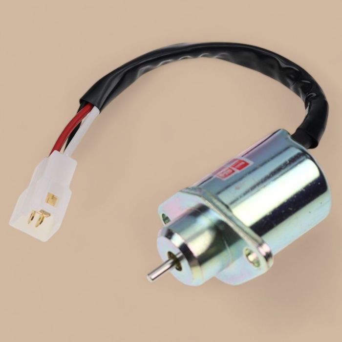 Kubota 12V Fuel Shutoff Solenoid 94675GT Compatible for Kubota Engine D905 Genie Lift GS-2668 GS-3268 Z-34/22 Z-45/22