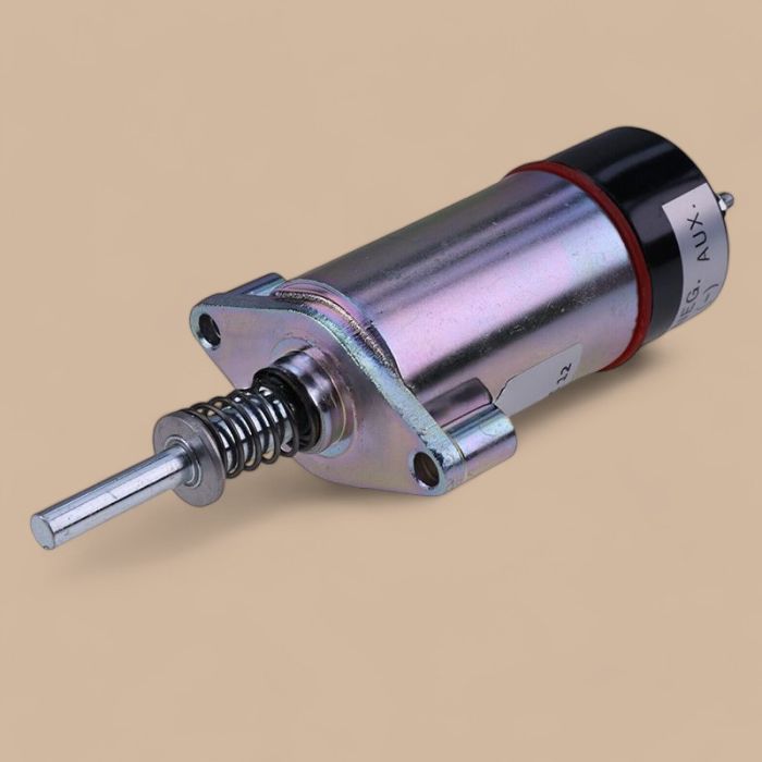 Caterpillar 12V Shutoff Solenoid 125-5773 Compatible for Caterpillar CAT Engine 3204 3304 3304B 3306 3306B 3306C 3406B 3406C