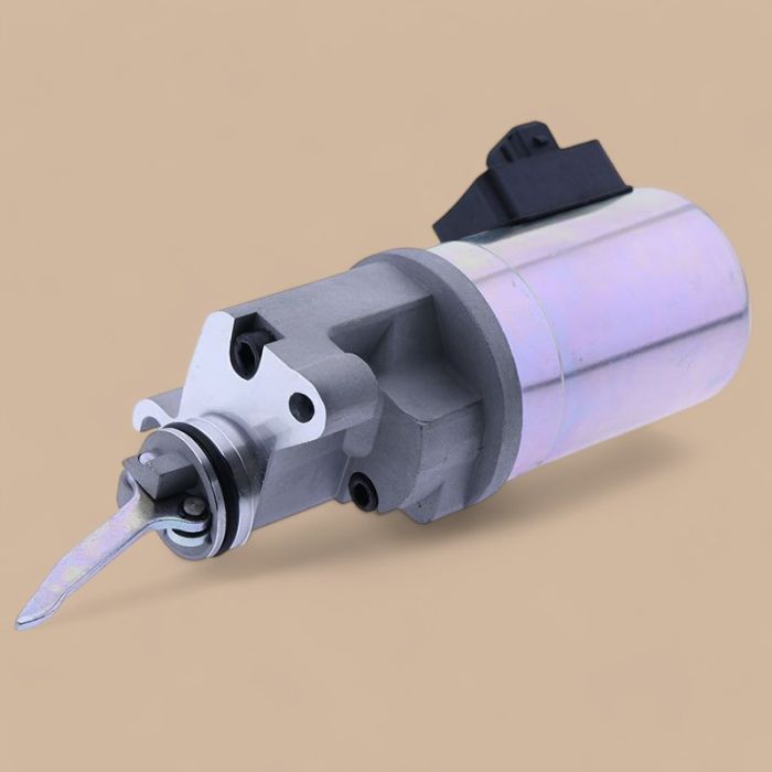 Volvo 24V Fuel Shut Down Solenoid Valve VOE21203671 VOE21646649 Compatible for Volvo Engine TAD520 TAD720 TAD721 TAD722 Loader L40B L45B L45F L50F BL60 BL61 BL70 BL71