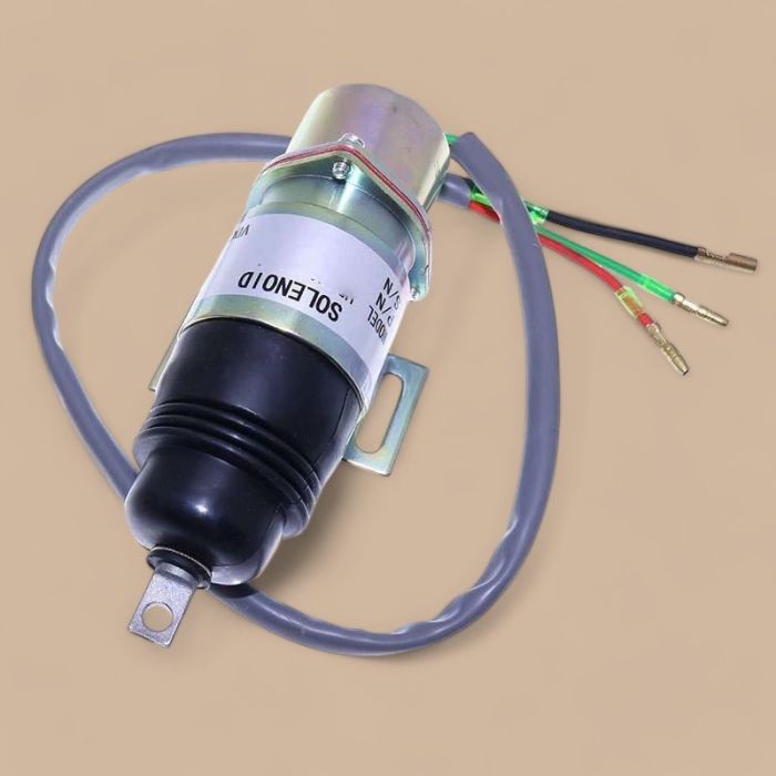 Isuzu 24V Engine Stop Solenoid 1819100520 Compatible for Isuzu 4BG1 4JG1 4JG2 C240 6BD1 6BB1 6BG1 6BG1T 4JA1 4JB1 4JC1 4BD1 3KA1 3KB1 3KC1 4BC2 3KR1 6BD1T 6SA1