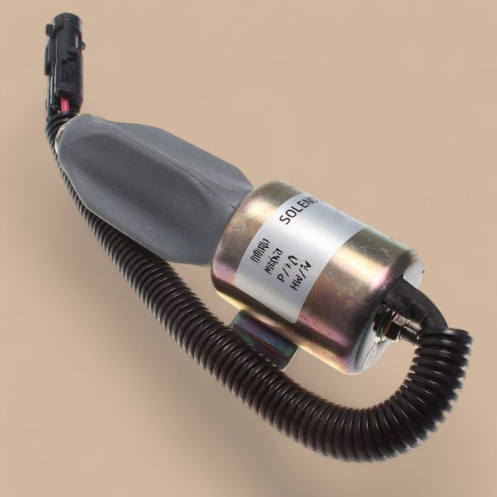 JCB Stop Solenoid 332/J5060 716/30091 Compatible for JCB JS115 JS130 JS160 JS180 JS240 JZ140 JS330 24V