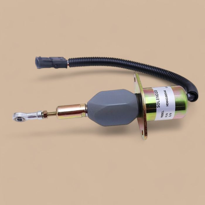 Cummins 12V Shut Down Solenoid 3923680 Compatible for Cummins Engine 6C8.3 6CT 6CT8.3 6CTA ISC