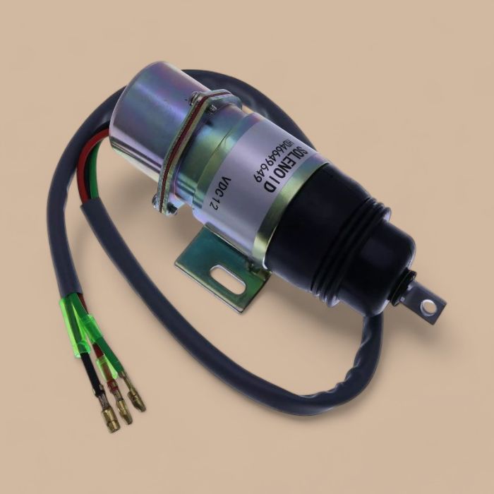 Hitachi 12V Stop Solenoid Valve 4314269 4281719 Compatible for Hitachi Excavator EX12 EX15 EX20UR-2 EX22 EX25 EX30 EX30UR-2 EX35 EX40UR-2 EX45