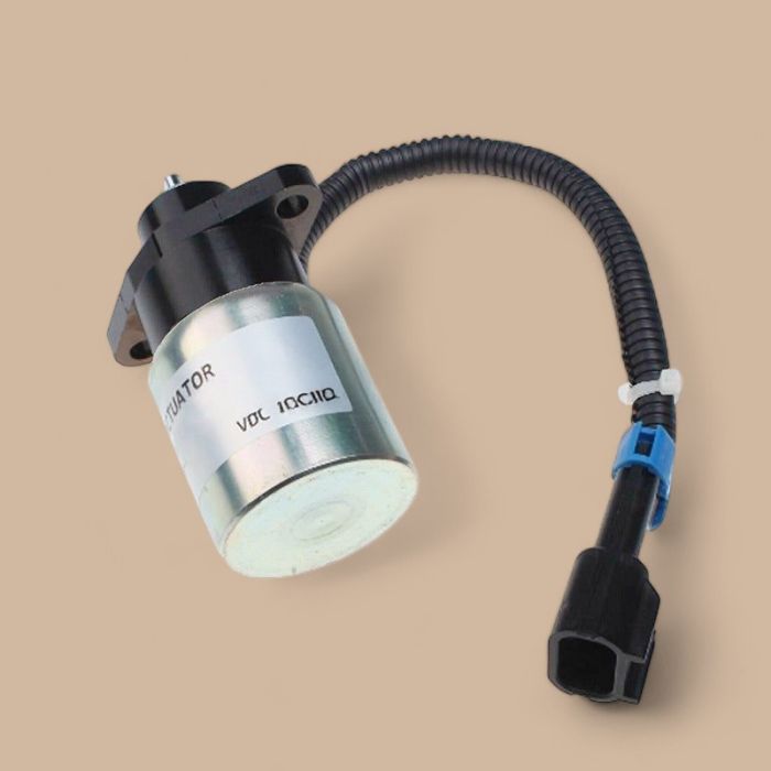 Kubota 12V Stop Solenoid 0175-12A5C9S SA-4863-12 Compatible for Kubota Woodward Engine