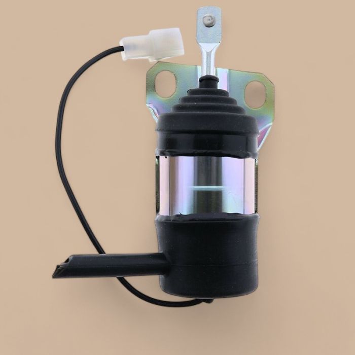 Kubota Fuel Shutoff Solenoid 15471-60013 Compatible for Kubota Tractor B1550D B1750D L2250F L3010DT M4950 M5700 Wheel Loader R410 R510