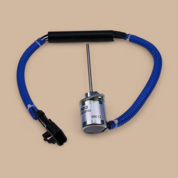 Carrier Fuel Stop Solenoid 25-38109-06SV Compatible for Carrier Engine CT4.134TV CT4.114TV Vector 1950 1850 1550 1800 1500