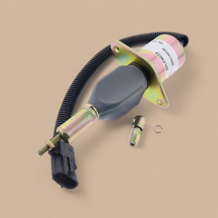Komatsu 24V Fuel Shut Off Solenoid 6742-81-9110 Compatible for Komatsu Wheel Loader WA380-3