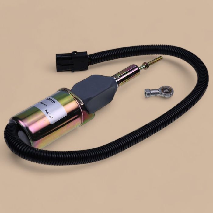 Cummins 12V Stop Solenoid 3932545 SA-4639-12 Compatible for Cummins Engine 4B3.9 6CTA