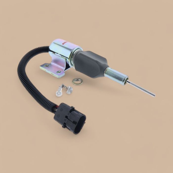 New Holland 12V Stop Solenoid J932529 Compatible for New Holland Tractor Loader U80 LV80
