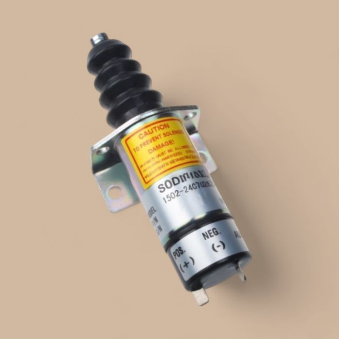 Lister 24V Fuel Stop Solenoid Valve 1502-24C7U2B2S1 Compatible for Lister Petter Engine LPW LPWS LPWT Woodward