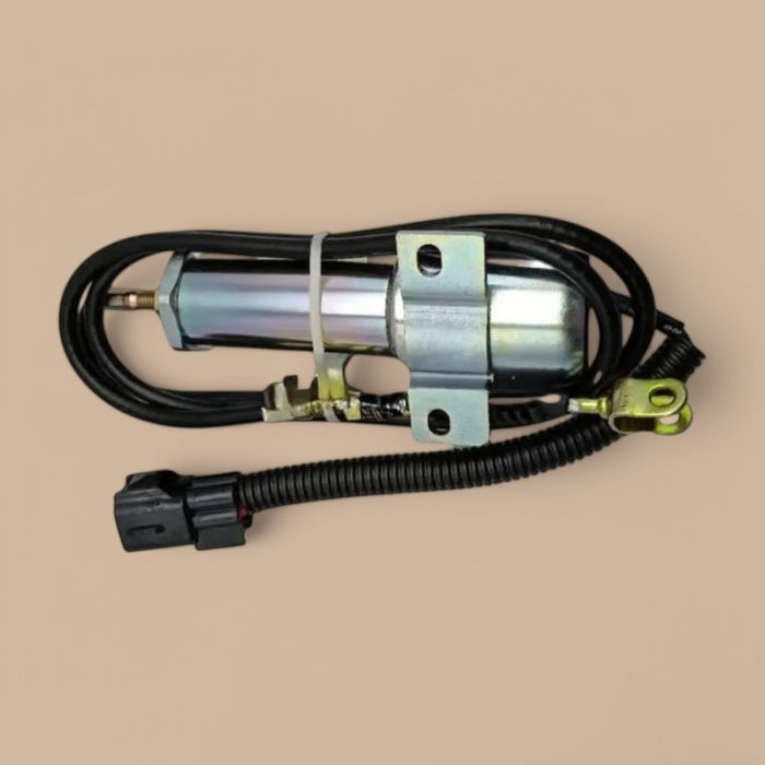 Hyundai 24V Fuel Shutoff Stop Solenoid 11N6-66090 Compatible for Hyundai Excavator R210-7H R220LC-7H R220LC-9SH R210LC-7H