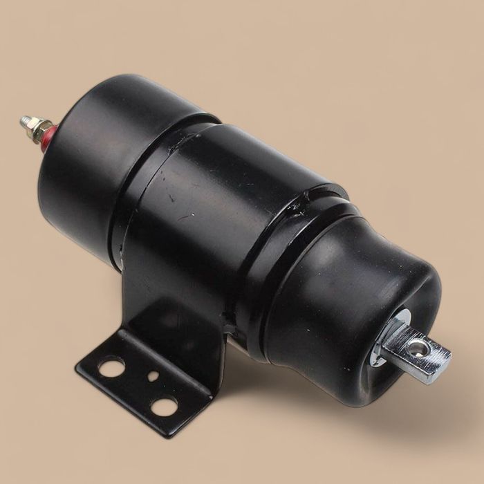 Mitsubishi Fuel Shutoff Solenoid ME049273 ME049145 053400-1011 053400-2301 Compatible for Mitsubishi 6D14 6D15 6D16 Engine Denso