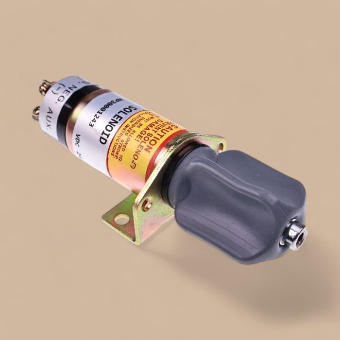 Perkins 24V Stop Solenoid 2848A238 Compatible for Perkins T Series 6.354 Marine Engine Boat