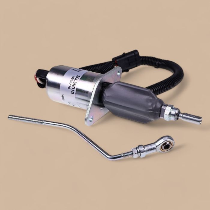 Cummins Fuel Shutoff Solenoid Valve 3935458 SA-4763-12 12V Compatible for Cummins 8.3L 5.9L Engine