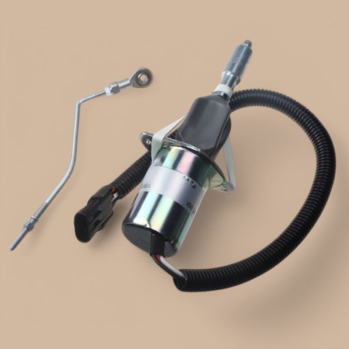 Cummins Fuel Shutoff Solenoid Valve 3935459 SA-4763-24 24V Compatible for Cummins 8.3L 5.9L Engine