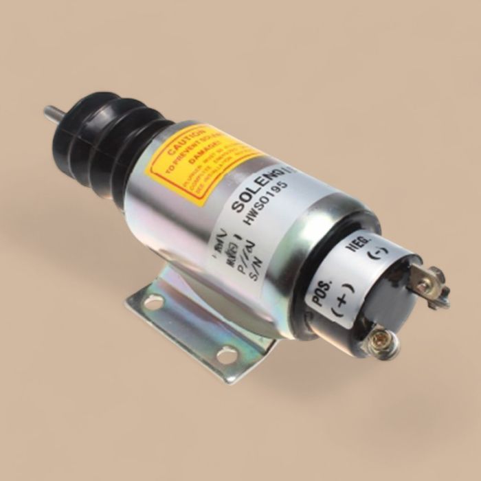Woodward 12V Stop Shut Down Solenoid 2003-12E2U1B1A SA-3475-12 Compatible for Woodward
