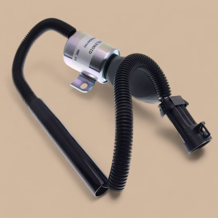 Komatsu 12V 1A 62.2mm Shut Down Solenoid SA-4805-12 1753ES-12E6UC4B1S1CC43 Compatible for Kubota Engine With Coil Commander