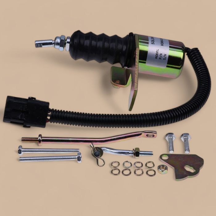 Woodward Shut Off Solenoid SA-3742-24 Compatible for Woodward Dutz Engine 24V