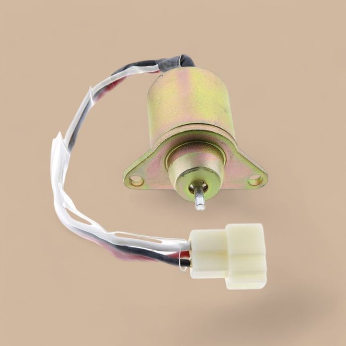 Isuzu 12V Fuel Shut off Stop Solenoid Valve 5864004350 Compatible for Isuzu Engine 3CA1 3CB1 3CD1 3CE1 4CG1 4CG2 2CA1 3BC1